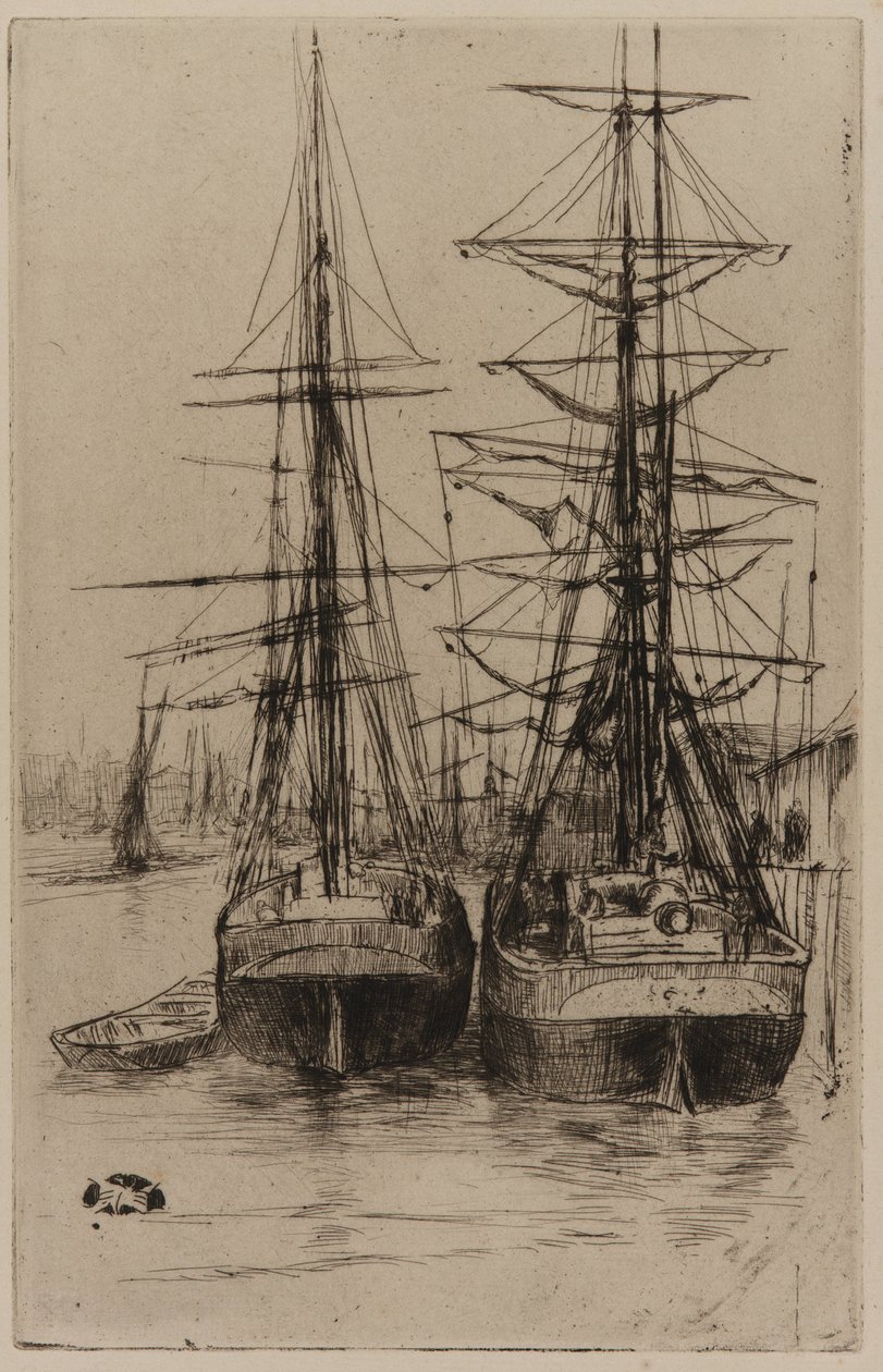 Kaksi laivaa tekijältä James Abbott McNeill Whistler