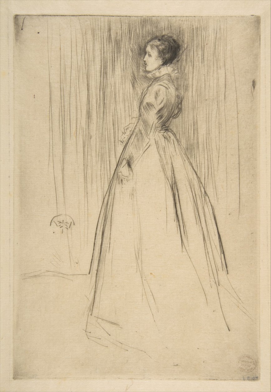 Samettimekko (Mrs. Leyland) tekijältä James McNeill Whistler