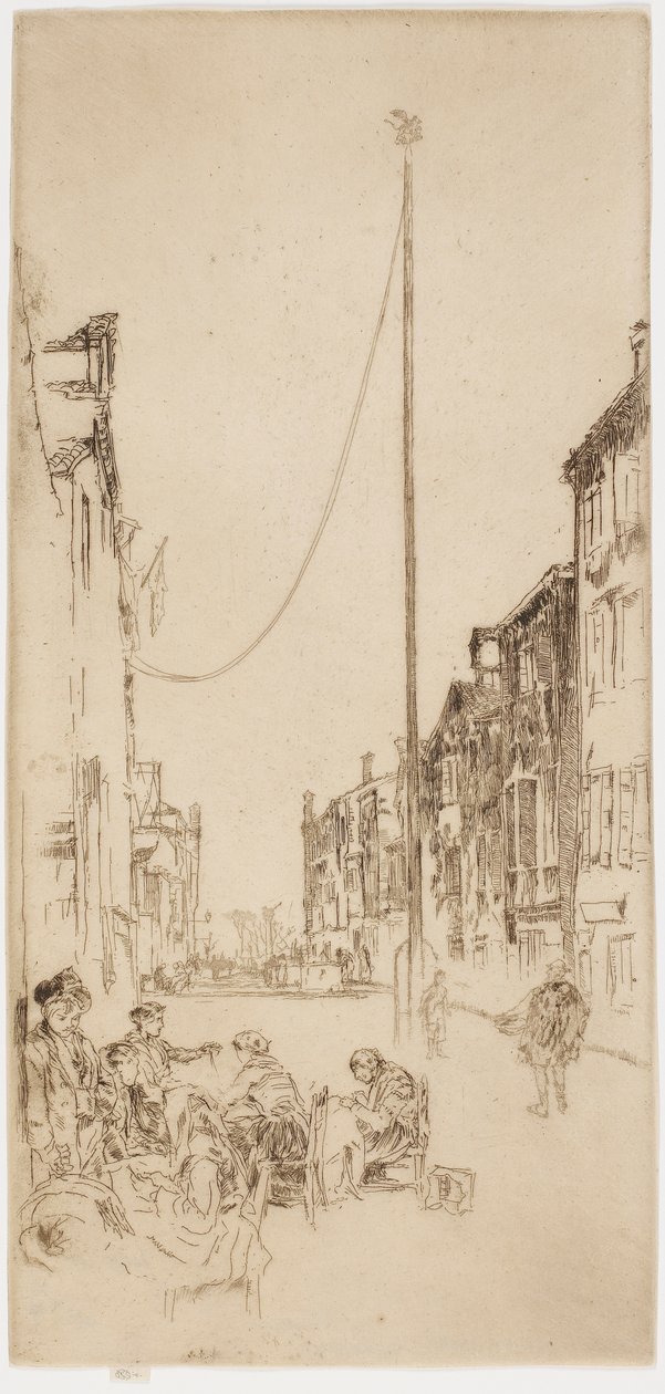 Venetsialainen masto tekijältä James Abbott McNeill Whistler