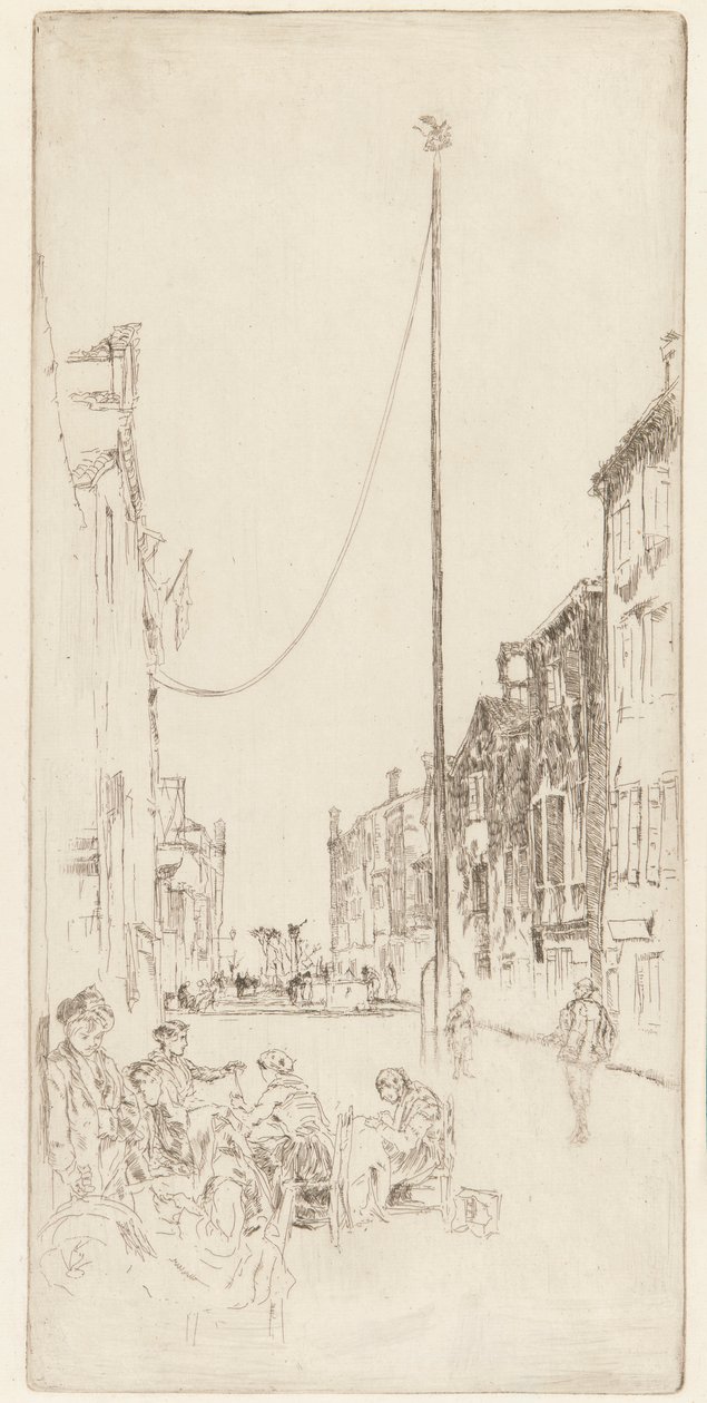 Venetsialainen masto tekijältä James Abbott McNeill Whistler