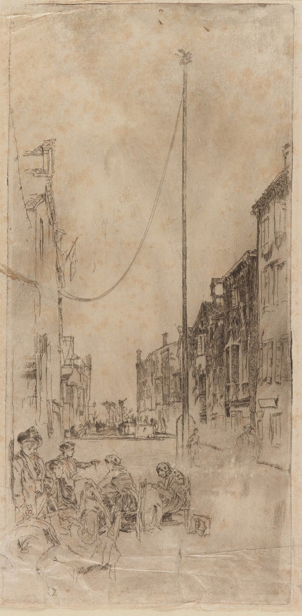 Venetsialainen masto tekijältä James Abbott McNeill Whistler