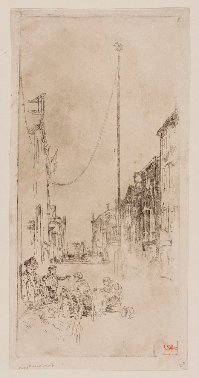 Venetsialainen masto tekijältä James Abbott McNeill Whistler