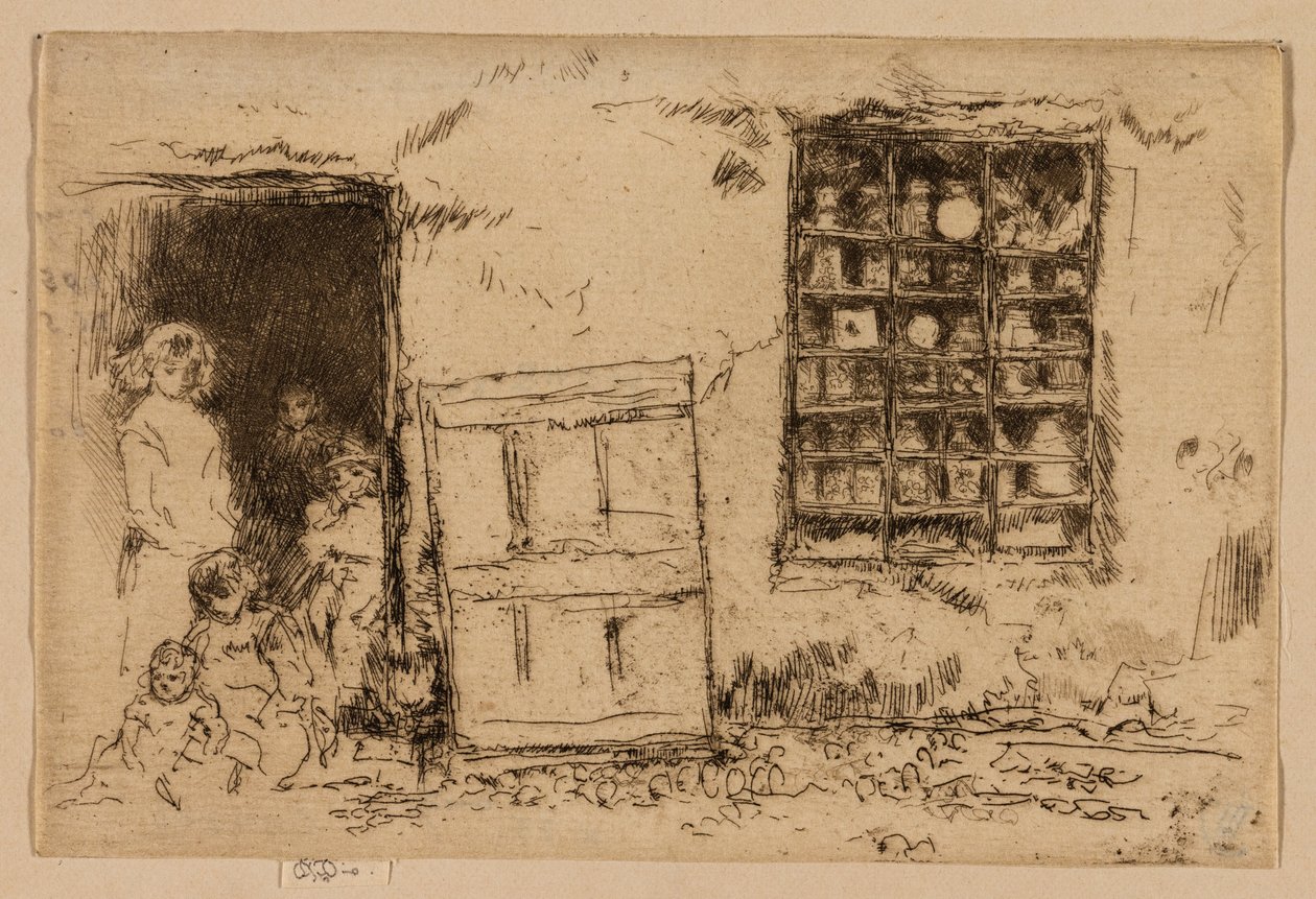Kylän makeiskauppa tekijältä James Abbott McNeill Whistler