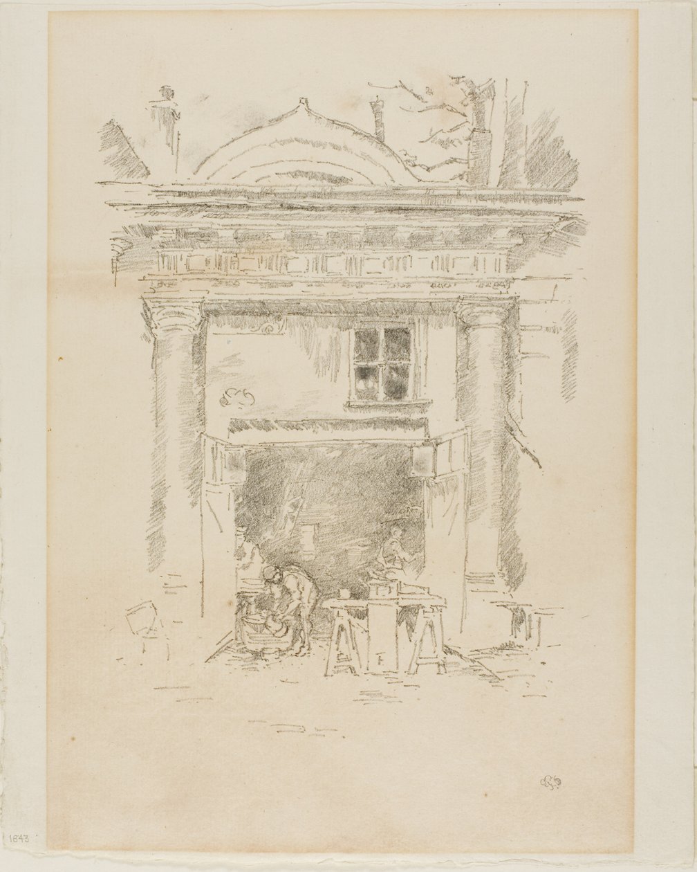 The Whitesmiths, Impasse des Carmélites tekijältä James Abbott McNeill Whistler