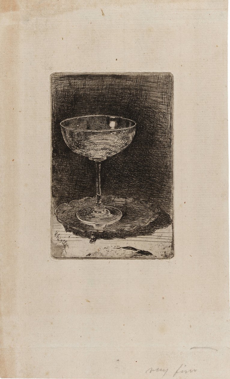 Viinilasi tekijältä James Abbott McNeill Whistler
