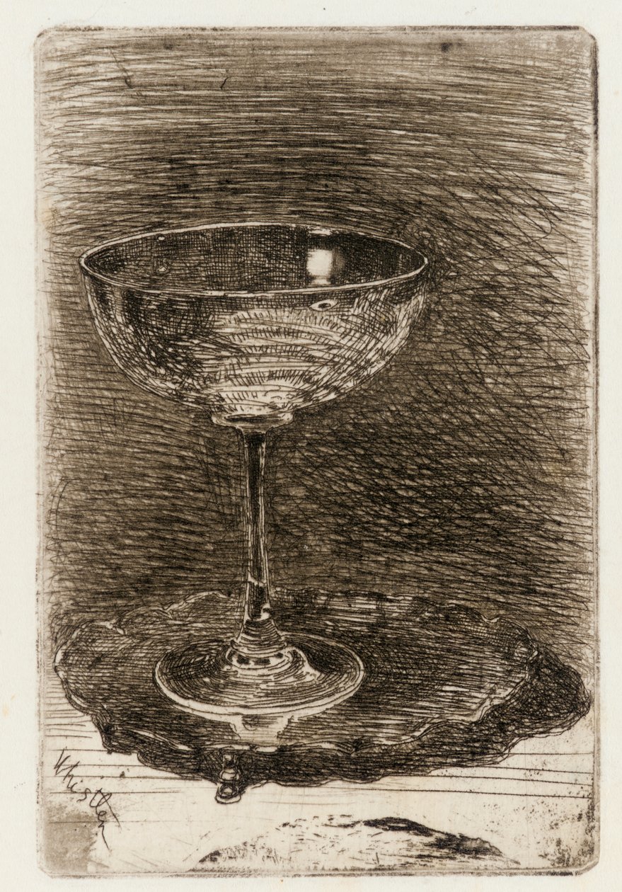 Viinilasi tekijältä James Abbott McNeill Whistler