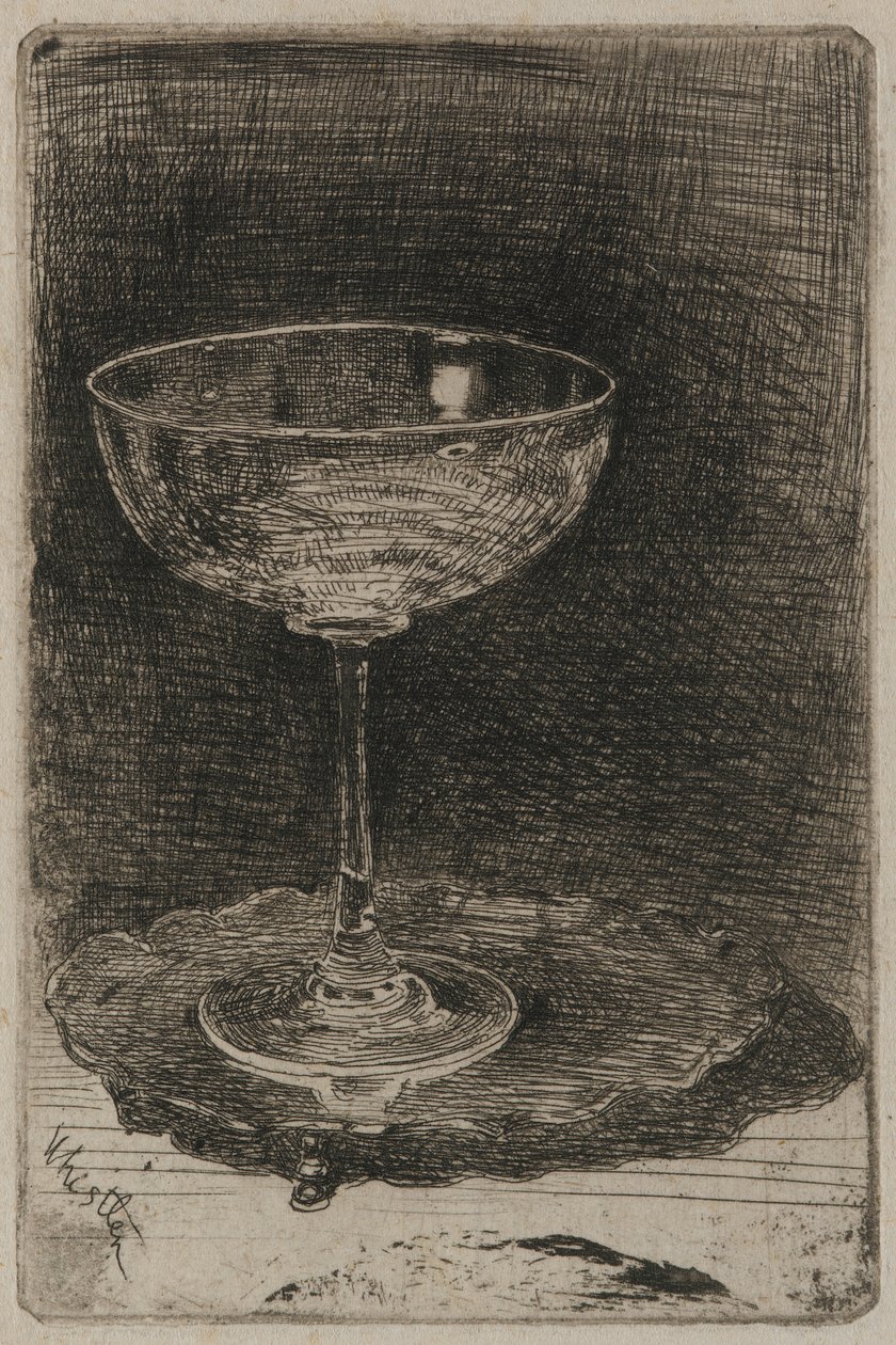 Viinilasi tekijältä James Abbott McNeill Whistler