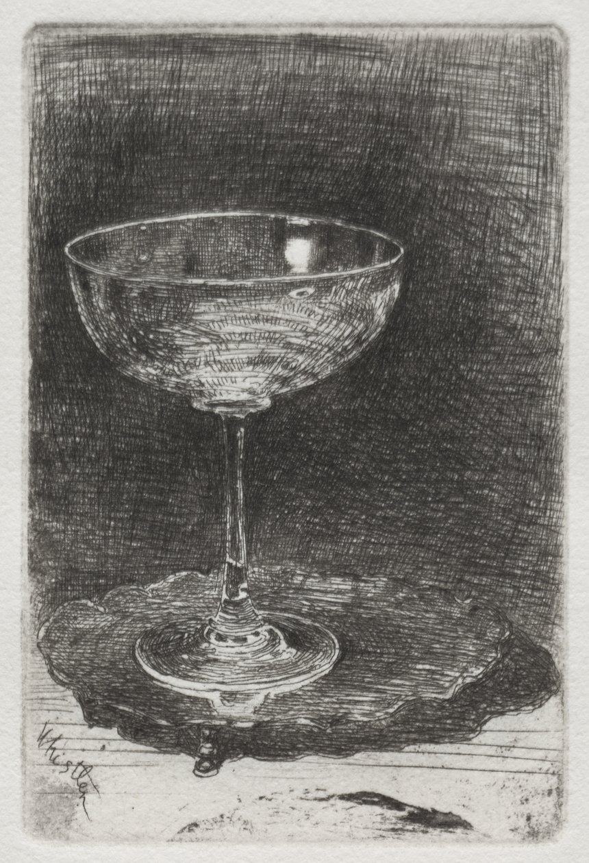 Viinilasi tekijältä James McNeill Whistler