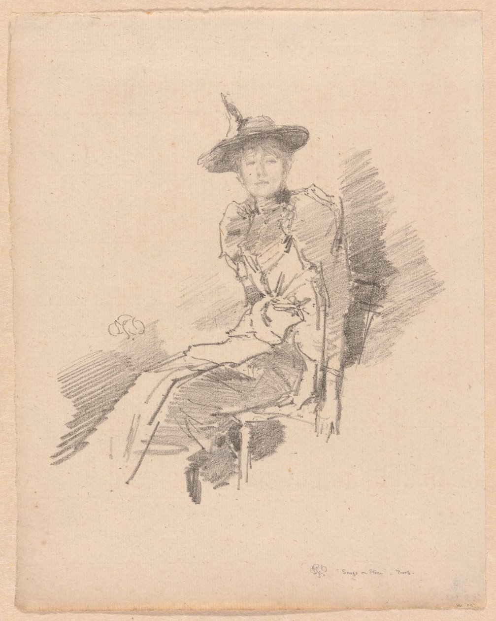Siivekäs hattu tekijältä James Abbott McNeill Whistler