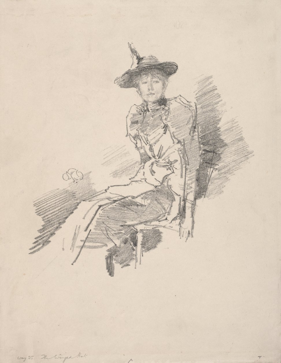 Siivekäs hattu tekijältä James McNeill Whistler