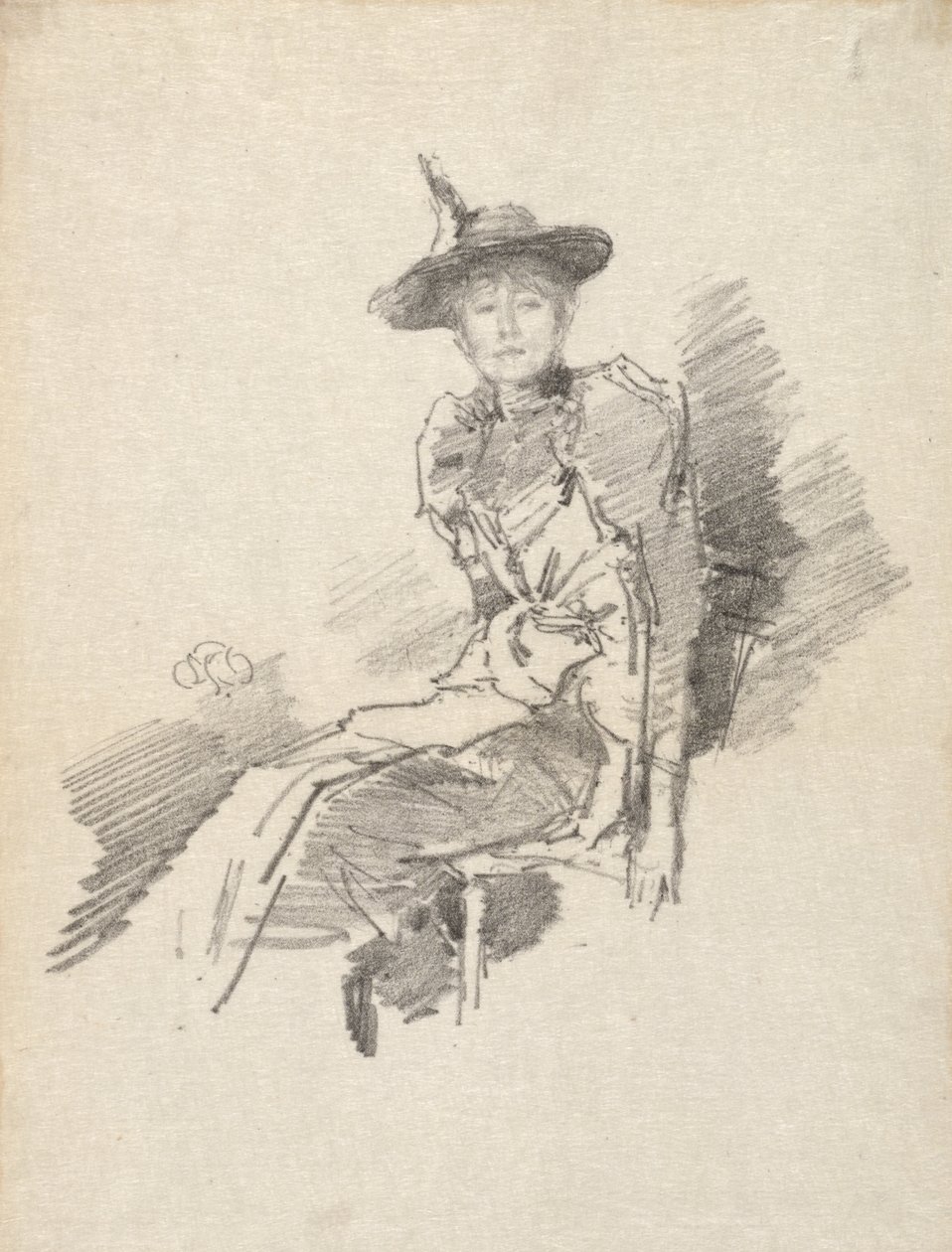 Siivekäs hattu tekijältä James McNeill Whistler