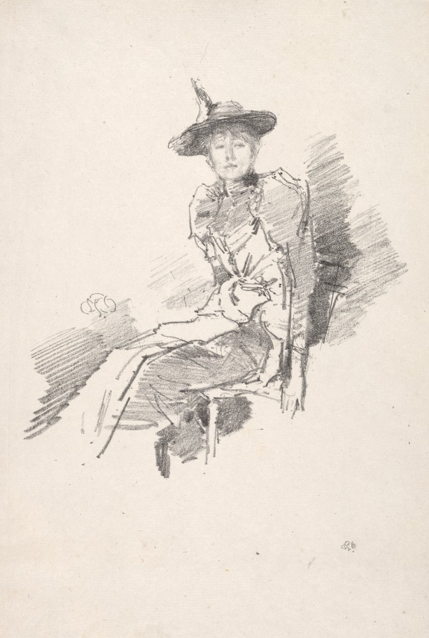 Siivekäs hattu tekijältä James McNeill Whistler