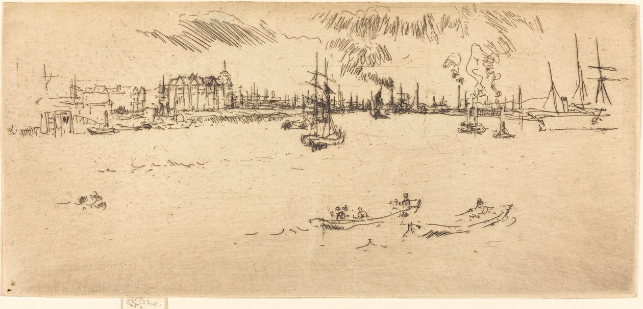 Tilbury tekijältä James Abbott McNeill Whistler