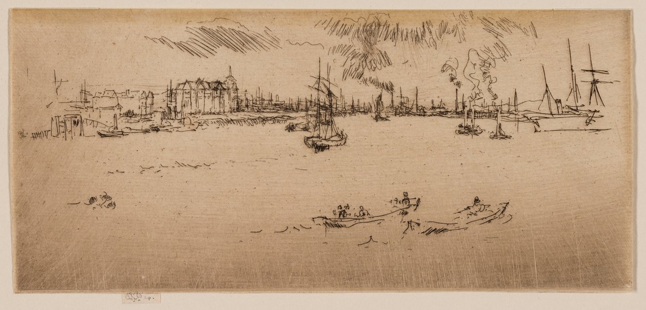 Tilbury tekijältä James Abbott McNeill Whistler