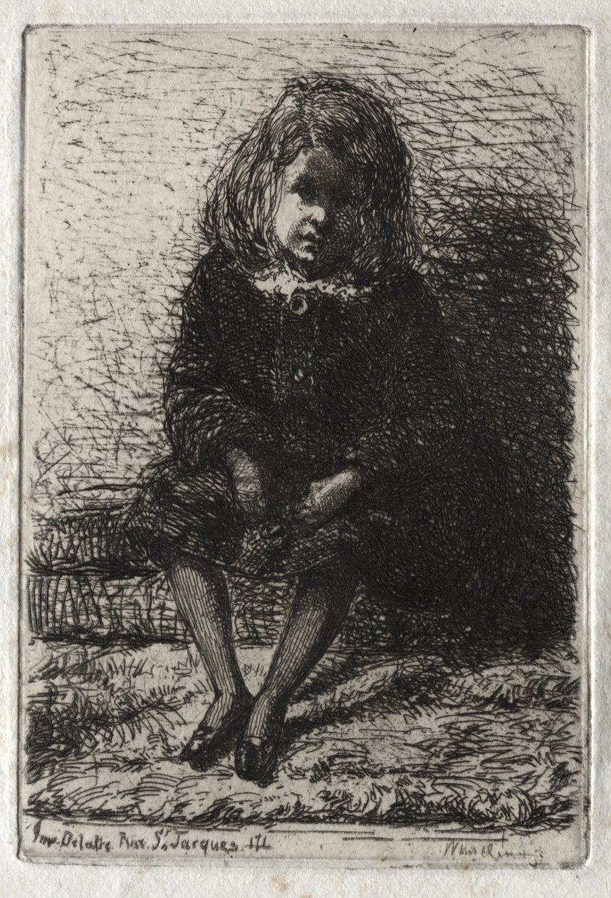 Kaksitoista luonnosta tehtyä etsausta: Pikku Arthur tekijältä James McNeill Whistler