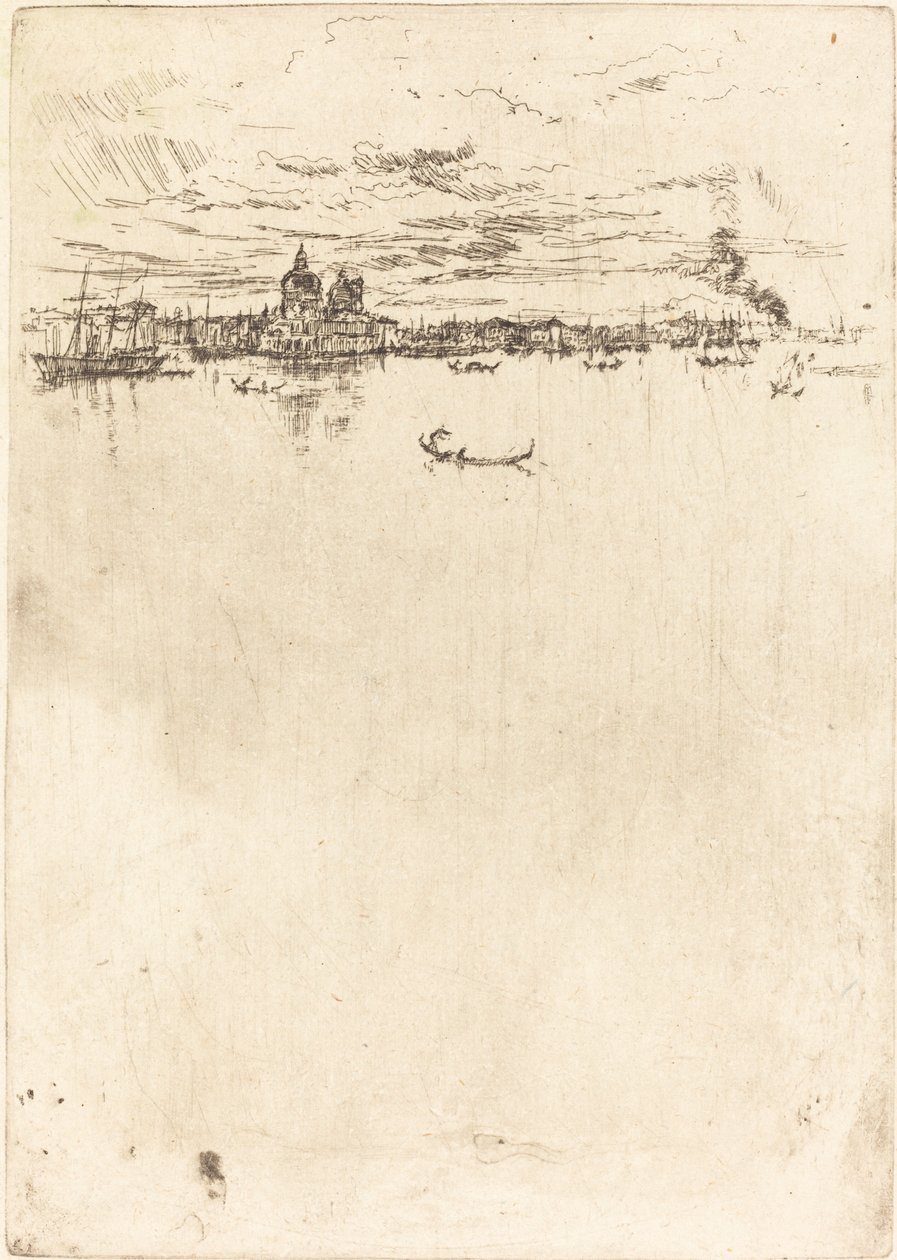 Pystysuora Venetsia tekijältä James Abbott McNeill Whistler