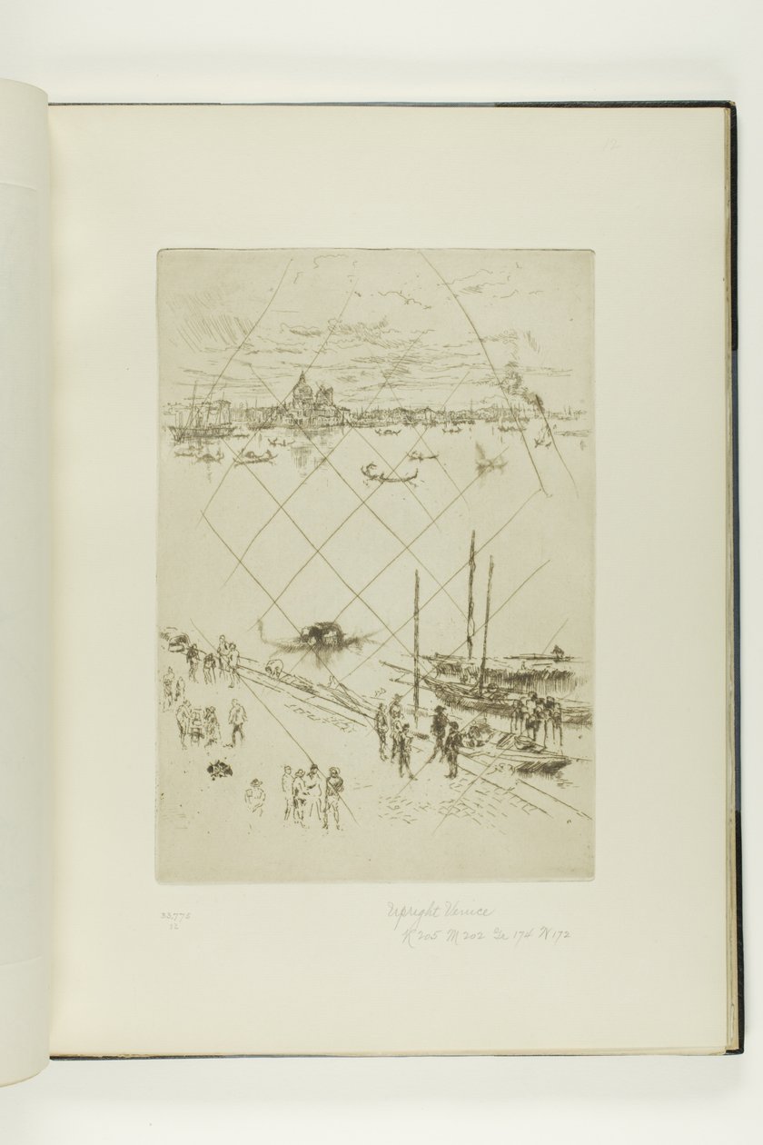 Pystysuora Venetsia tekijältä James McNeill Whistler