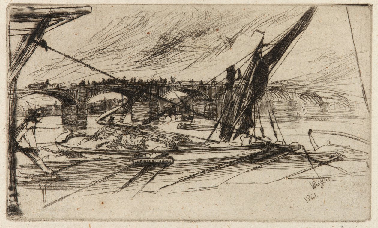 Vauxhallin silta tekijältä James Abbott McNeill Whistler