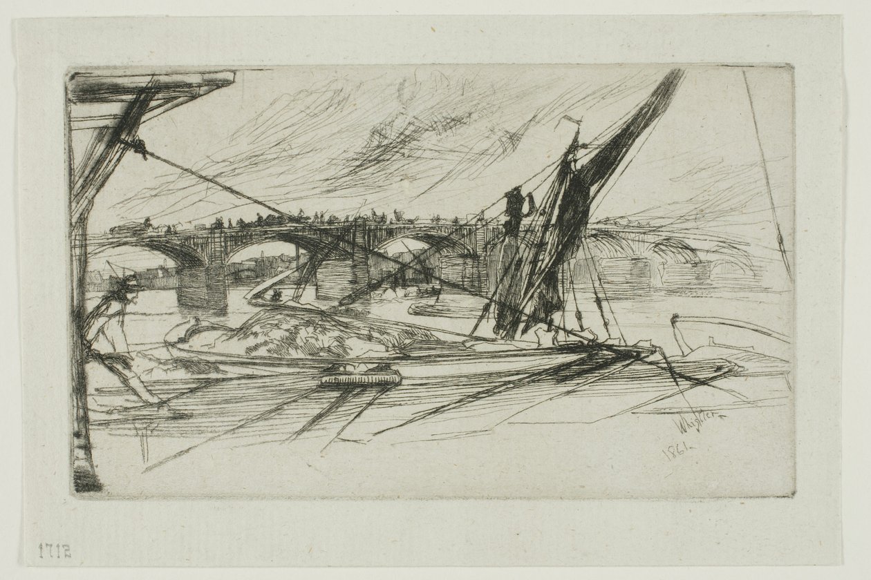 Vauxhallin silta tekijältä James Abbott McNeill Whistler