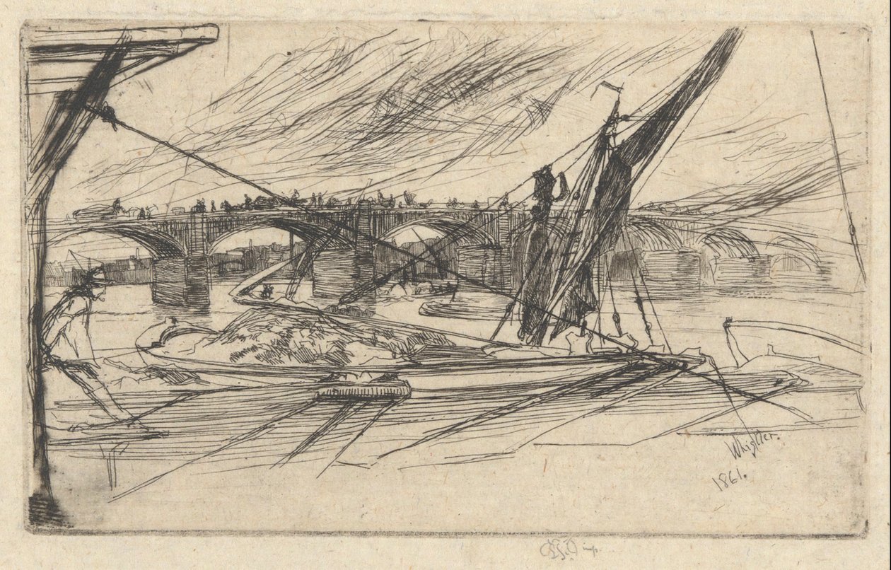 Vauxhallin silta tekijältä James Abbott McNeill Whistler