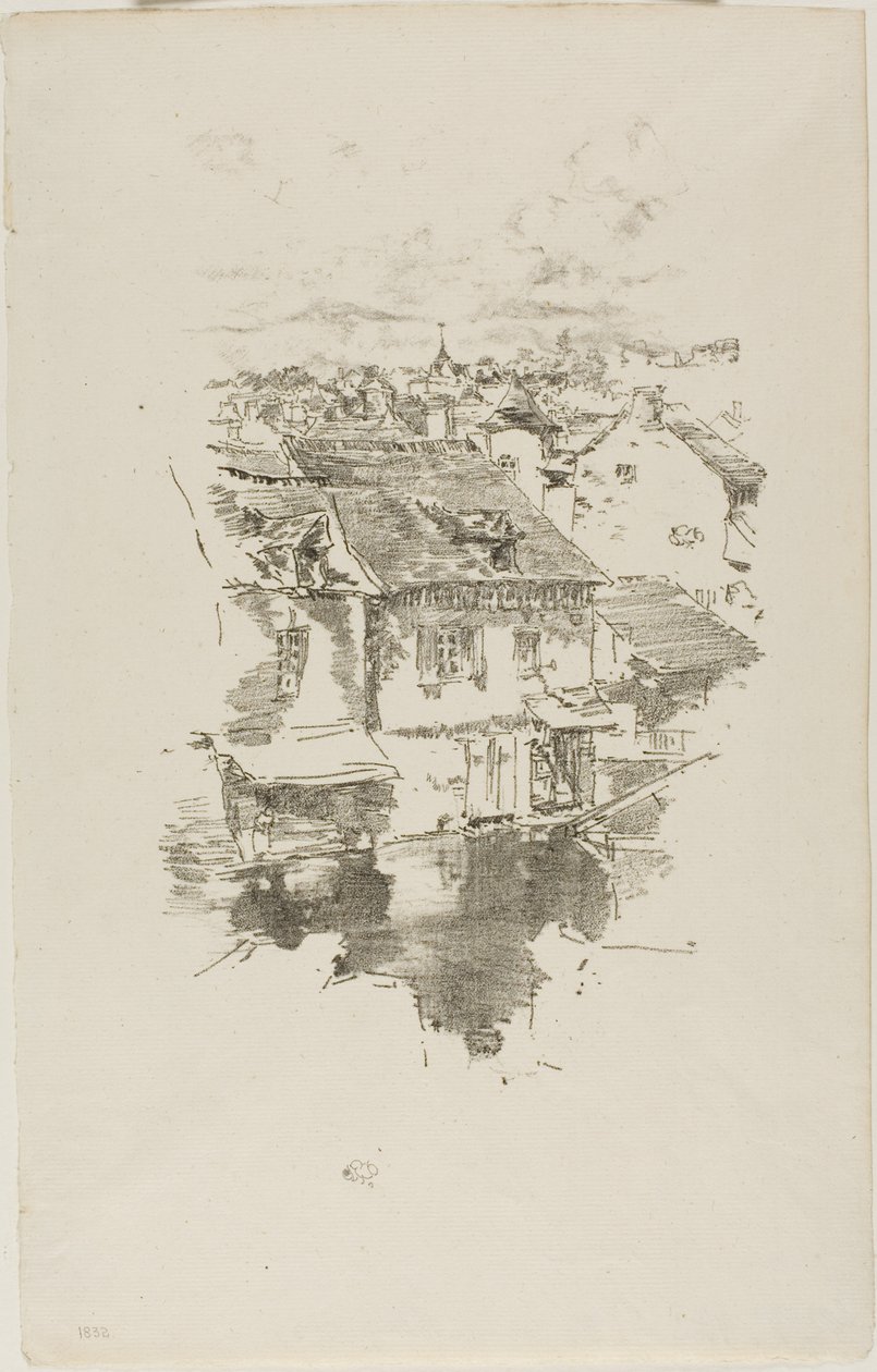 Vitré: El Canalfinnish tekijältä James Abbott McNeill Whistler