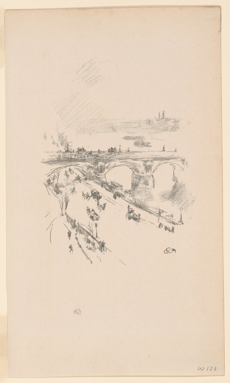 Waterloon silta tekijältä James Abbott McNeill Whistler