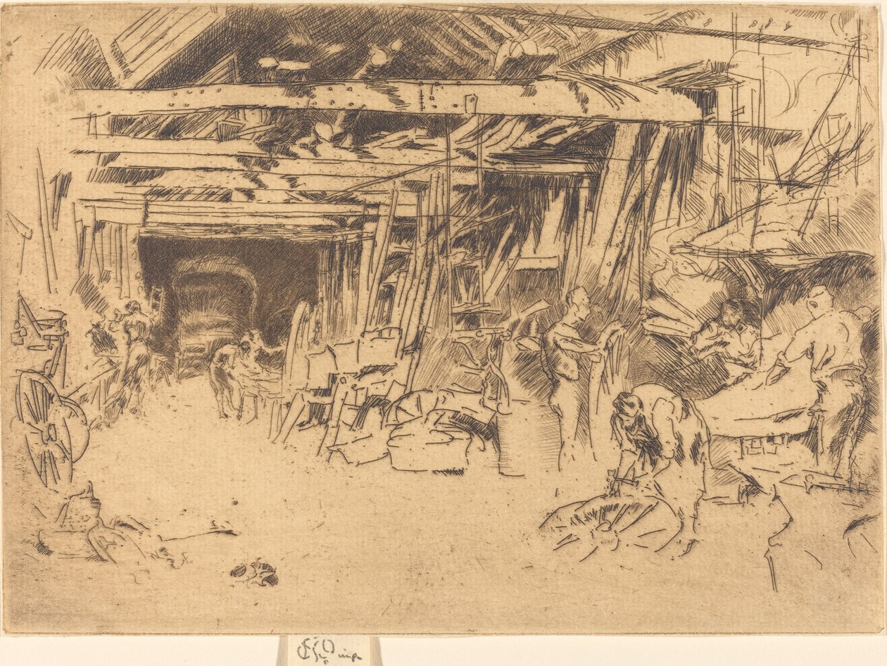 vaunuseppä tekijältä James Abbott McNeill Whistler