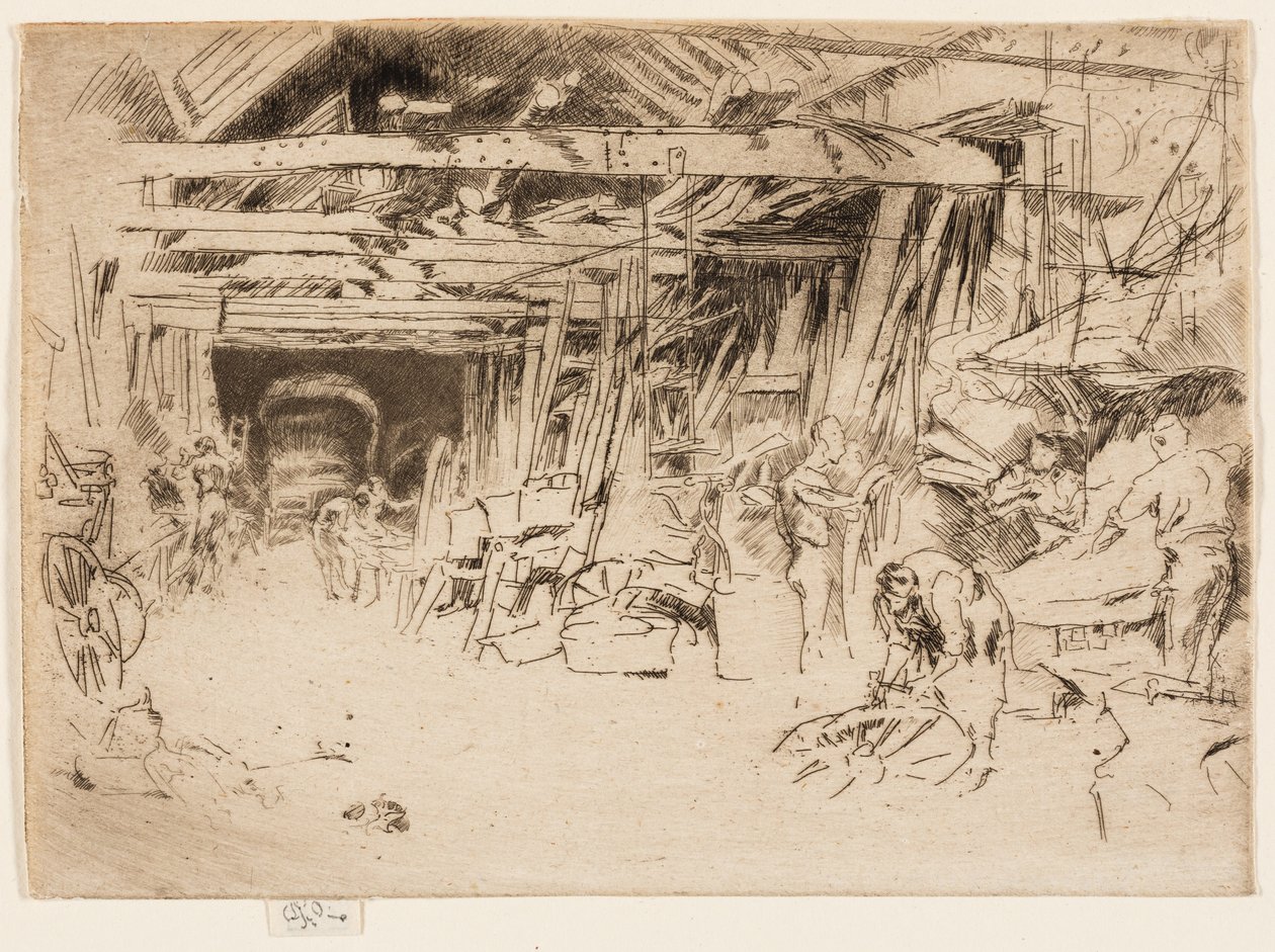 vaunuseppä tekijältä James Abbott McNeill Whistler