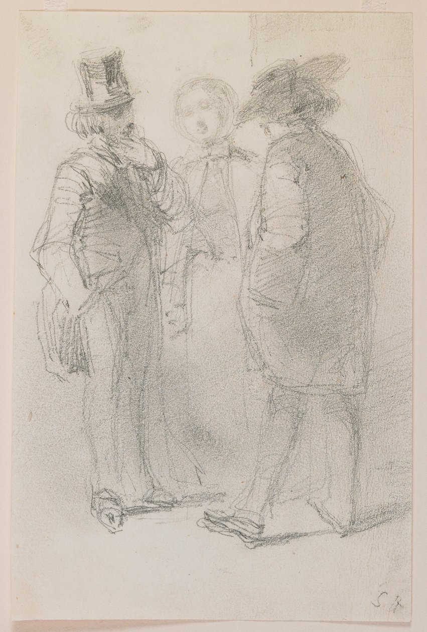 Whistler ystävien kanssa tekijältä James Abbott McNeill Whistler