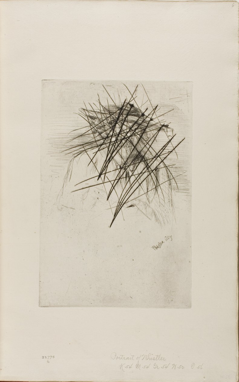 Whistler hatun kanssa tekijältä James Abbott McNeill Whistler