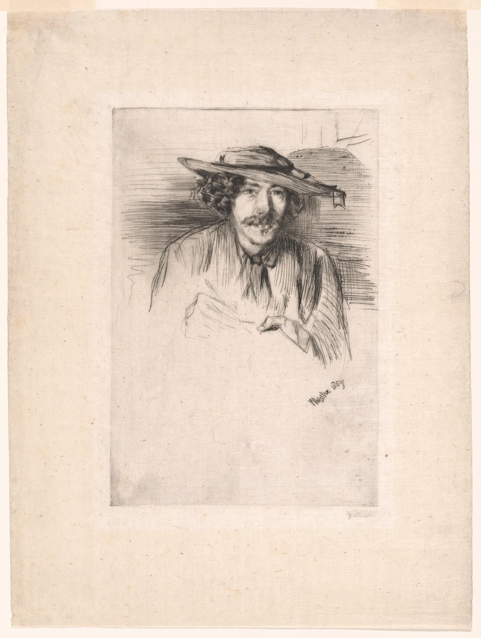 Whistler hatun kanssa tekijältä James Abbott McNeill Whistler