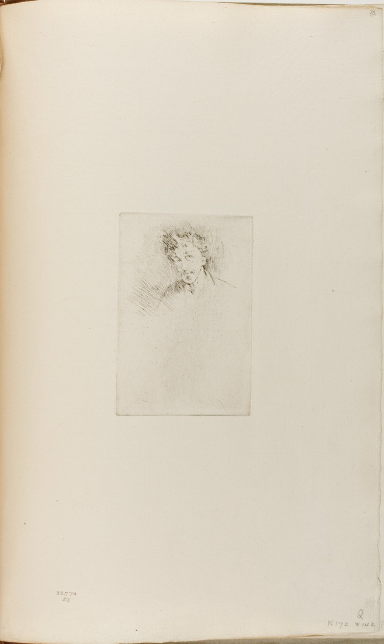 Whistler valkoisella lukolla tekijältä James Abbott McNeill Whistler