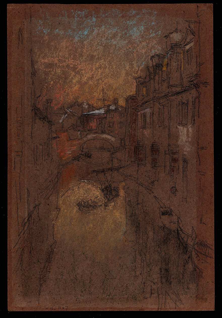 Talvi-ilta tekijältä James Abbott McNeill Whistler