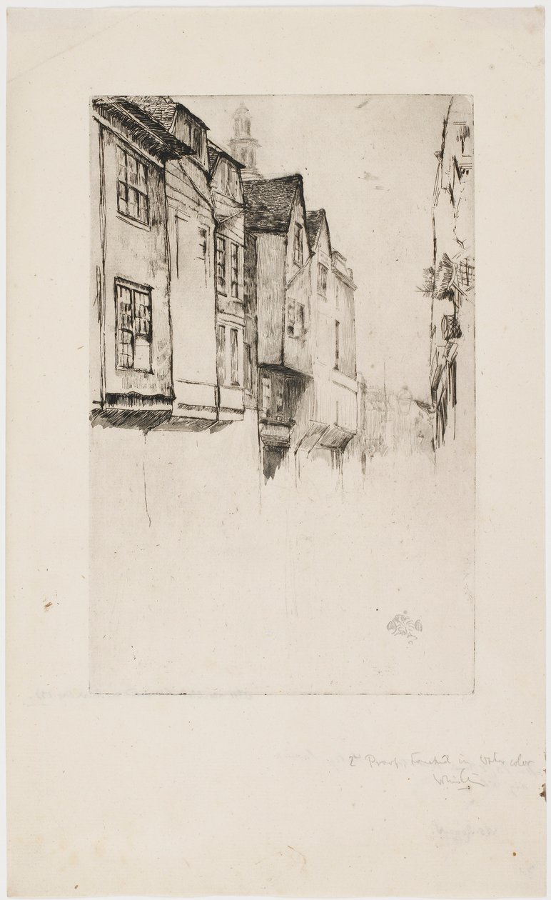 Great Street, Lontoo tekijältä James Abbott McNeill Whistler