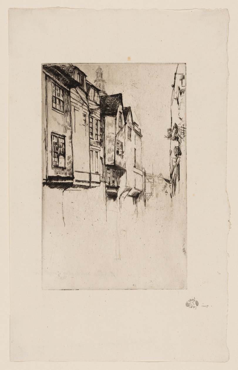 Great Street, Lontoo tekijältä James Abbott McNeill Whistler