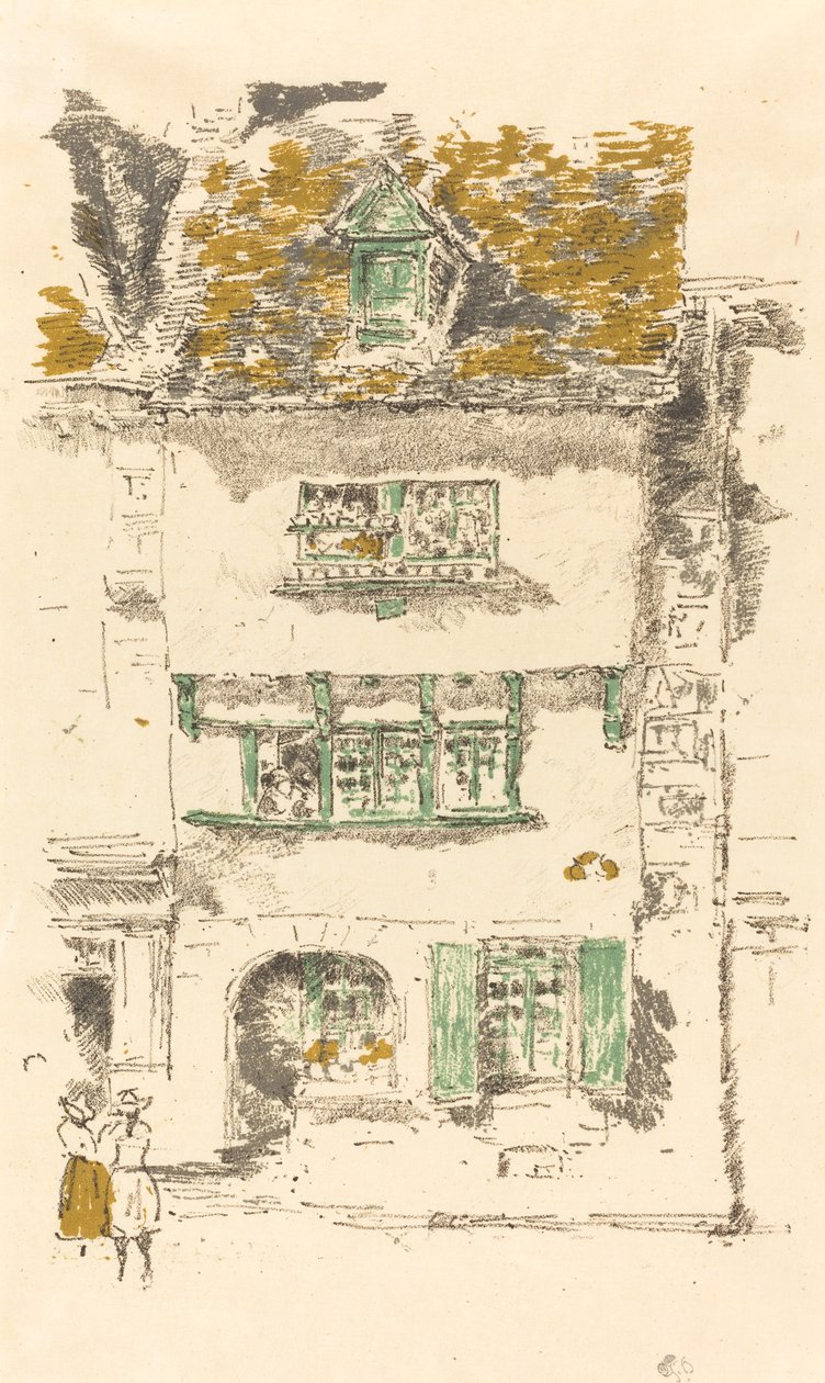 Keltainen talo, Lannion tekijältä James Abbott McNeill Whistler
