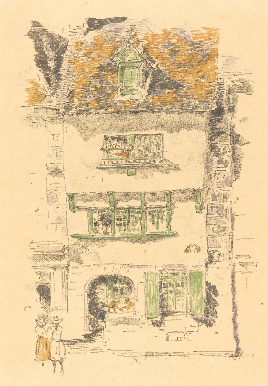 Keltainen talo, Lannion tekijältä James Abbott McNeill Whistler