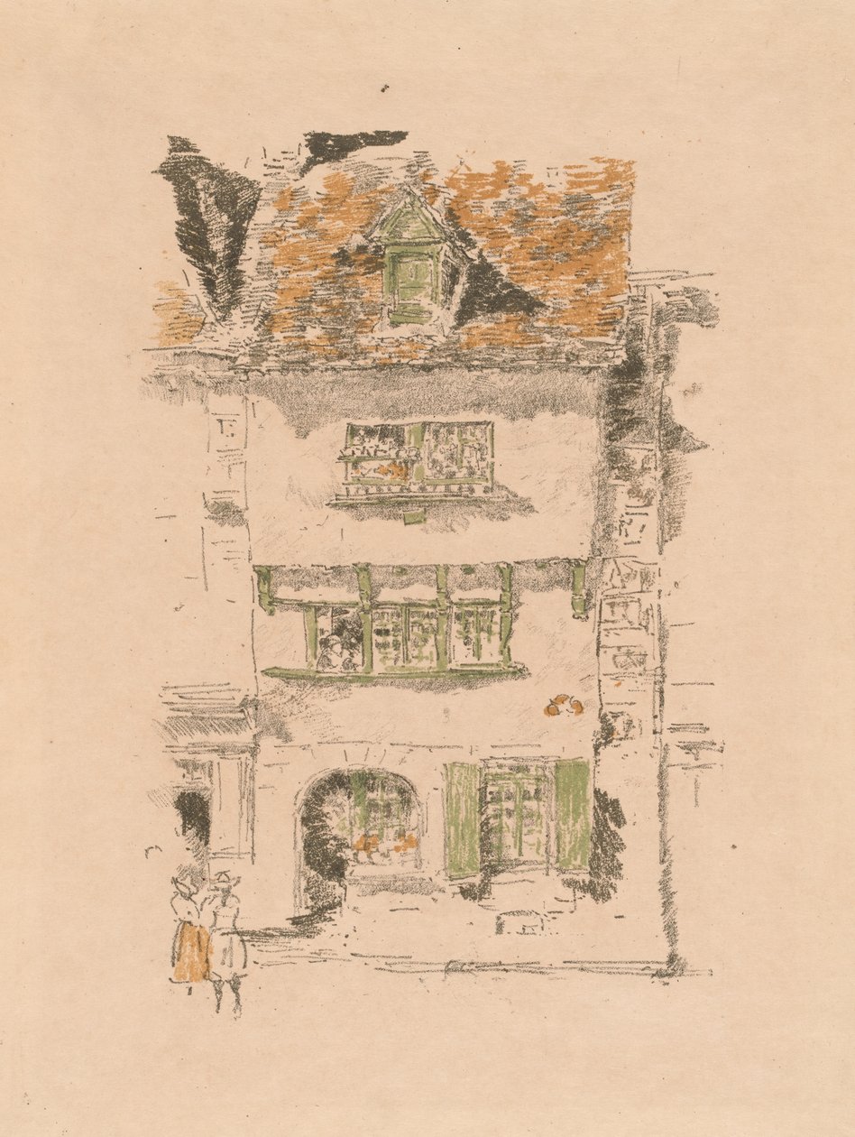 Keltainen talo, Lannion tekijältä James Abbott McNeill Whistler