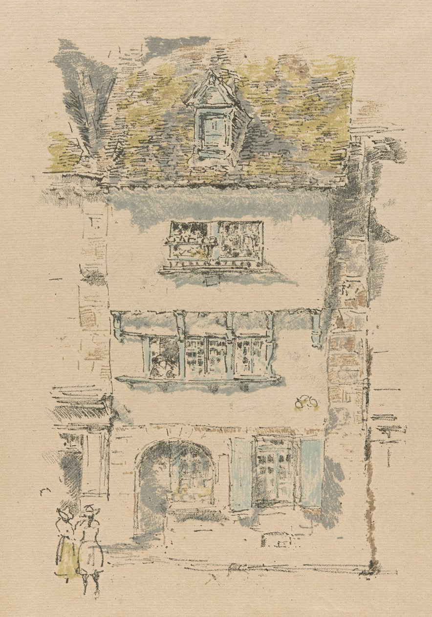 Keltainen talo, Lannion tekijältä James Abbott McNeill Whistler