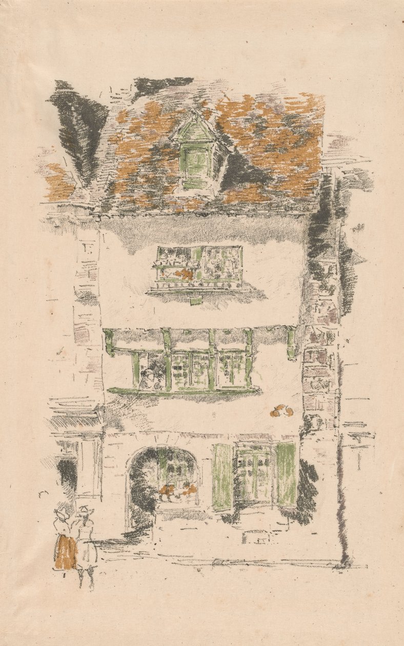 Keltainen talo, Lannion tekijältä James Abbott McNeill Whistler