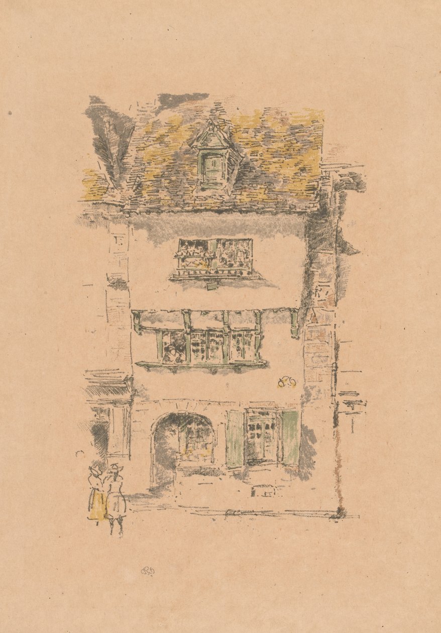 Keltainen talo, Lannion tekijältä James McNeill Whistler
