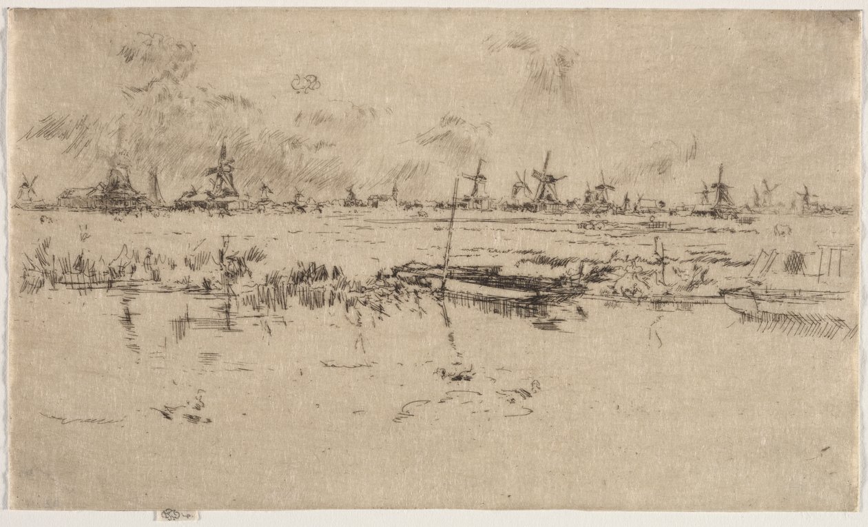 Zaandam tekijältä James McNeill Whistler