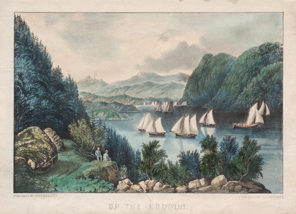 Ylös Hudsonissa tekijältä James Merritt Ives