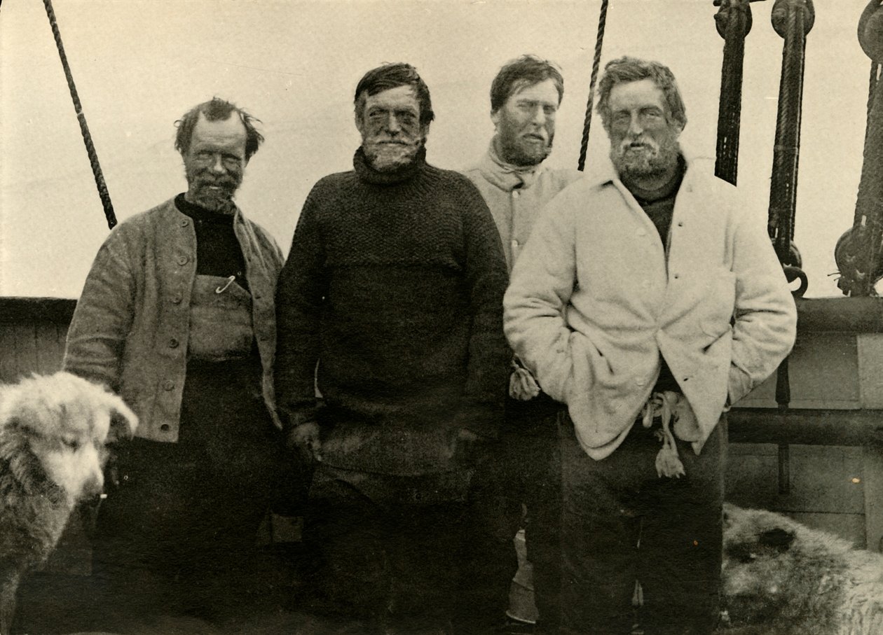 "Eteläpuolue Nimrodin laivalla", 1909 tekijältä James Murray