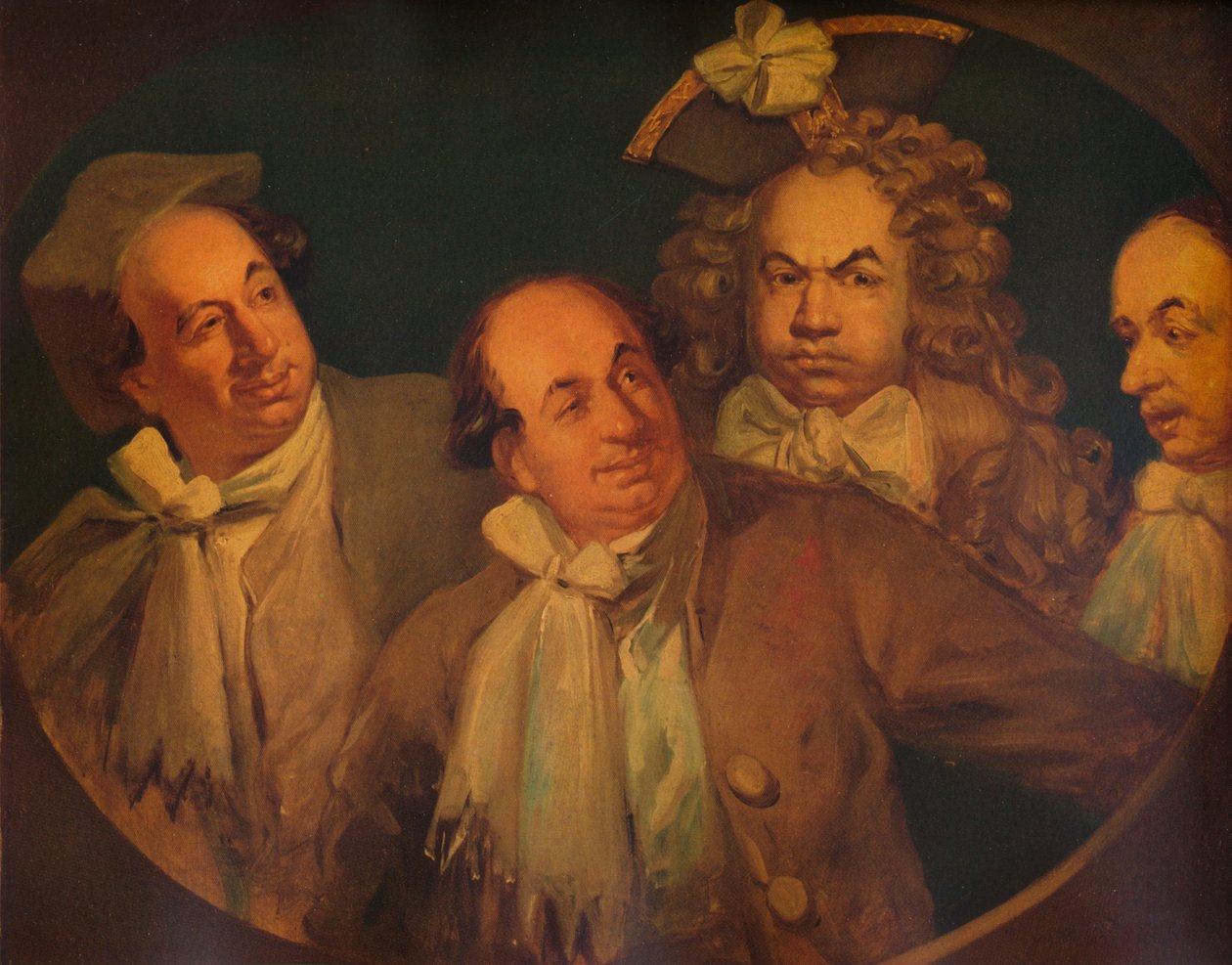 John Reeve Harry Alias -elokuvassa One, Two, Three, Four, Five, vuonna 1829 tekijältä James Northcote