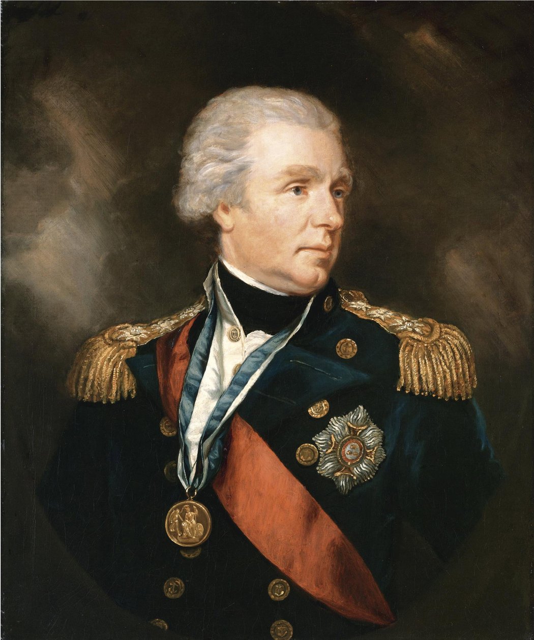 Amiraali William Waldegraven muotokuva tekijältä James Northcote