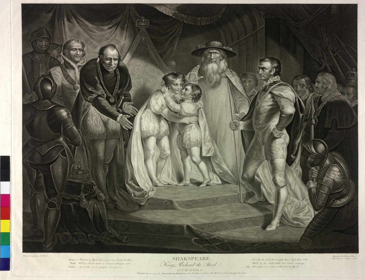 Tuotannon suunnittelu William Shakespeare: Shakespeare: Kuningas Rikhard III tekijältä James Northcote