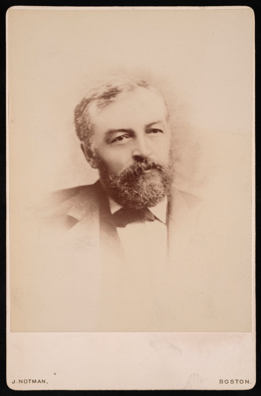 Samuel Pierpont Langleyn muotokuva 1834-1906, ennen vuotta 1890. tekijältä James Notman