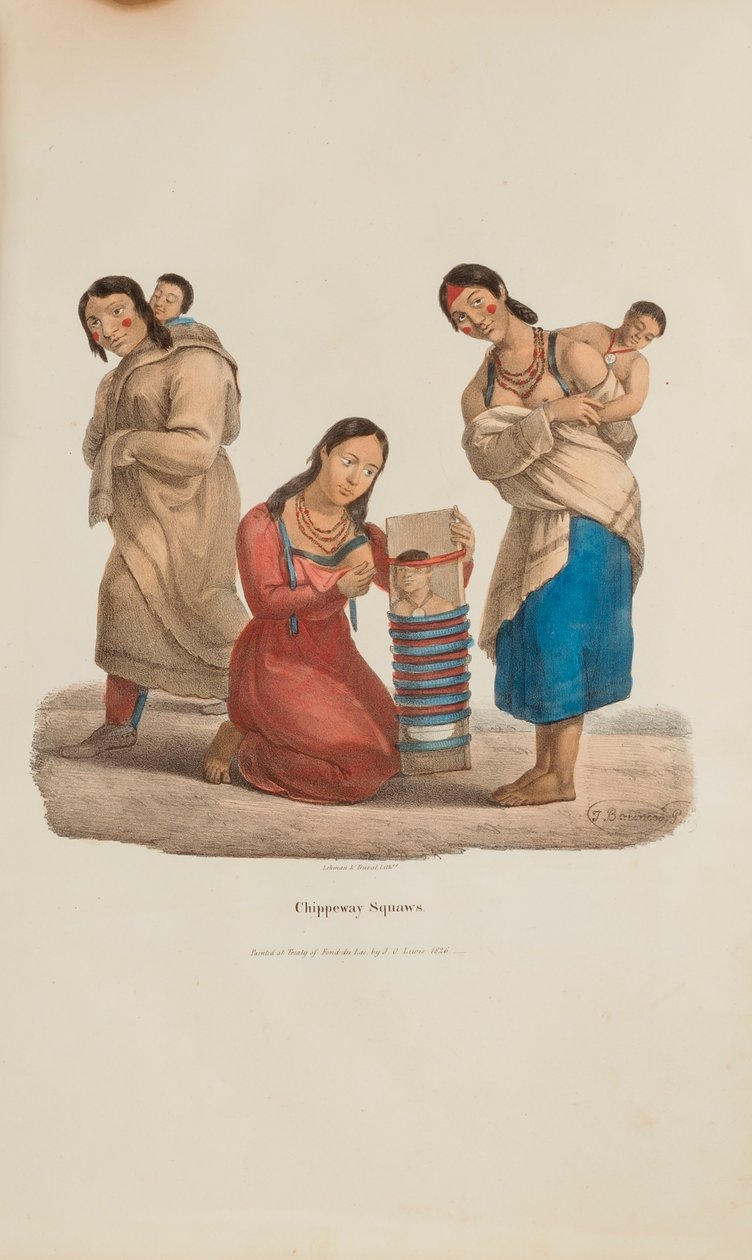 Chippewayn naiset, Aboriginaalien portfoliosta. tekijältä James Otto Lewis