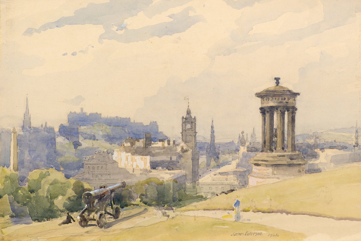 Edinburgh Calton Hillistä tekijältä James Paterson